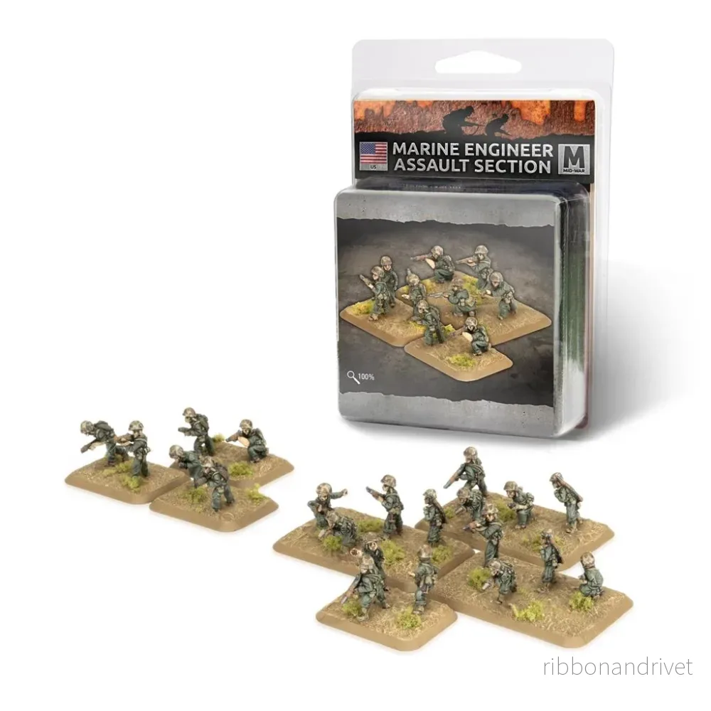 Marine Engineer Assault Section (x21 figurer) Marine Engineer Assault Section (x21 figurer)