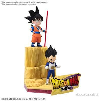 DRAGON BALL DAIMA MODELLSATS SON GOKU (MINI) & VEGETA (MINI) - Bild 2