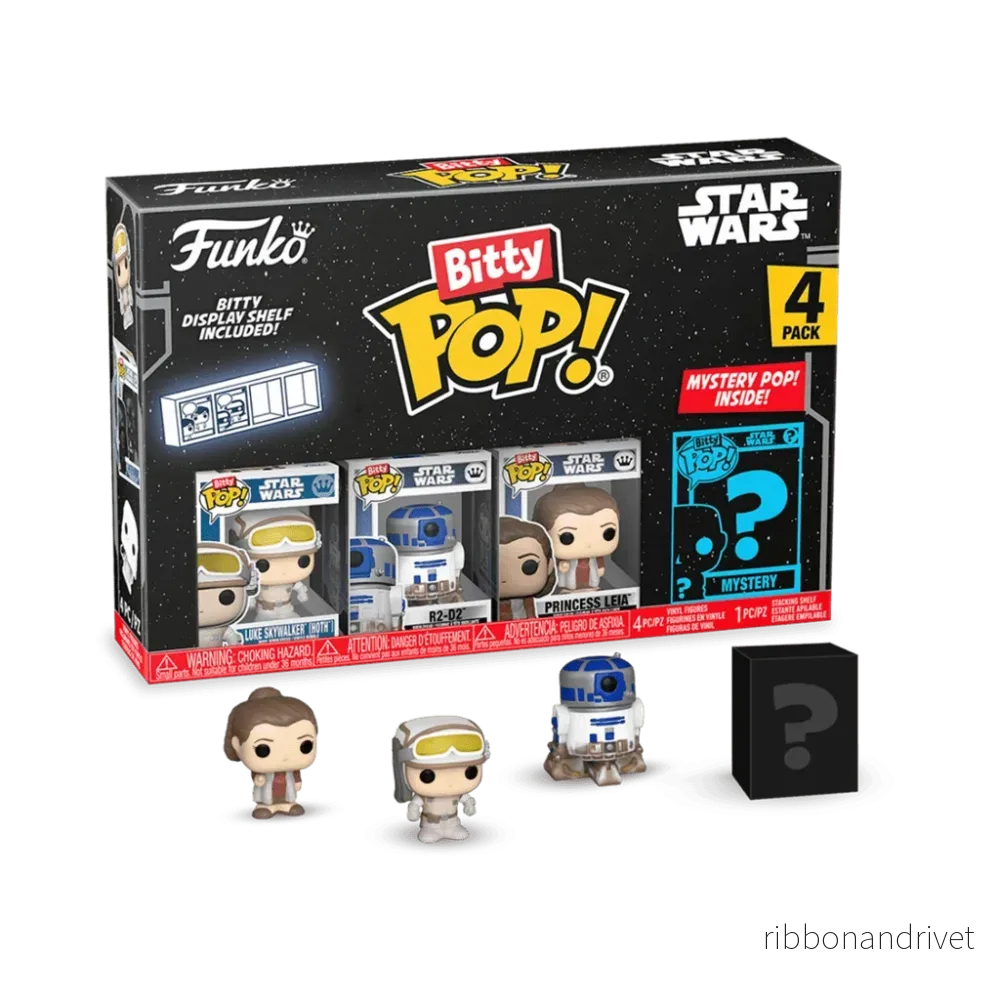Funko Bitty POP Star Wars S2 - Luke 4PK