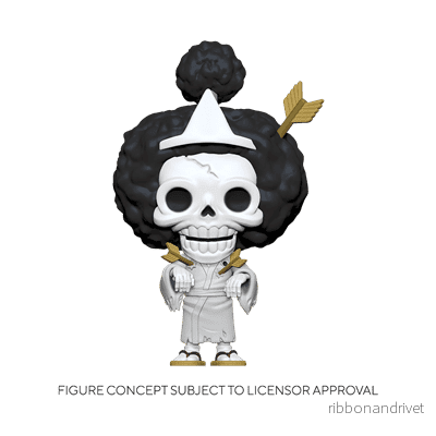 Funko POP Animation One Piece - Brook Vinyl Figur 10cm - Bild 2
