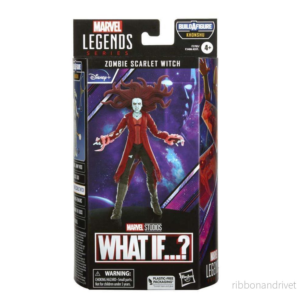 Marvel Legends Series Zombie Scarlet Witch Figur Marvel Legends Series Zombie Scarlet Witch Figur
