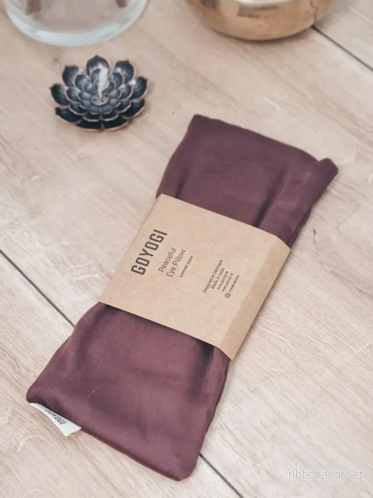 Peaceful Eye Pillow - Dark Brown - Bild 2