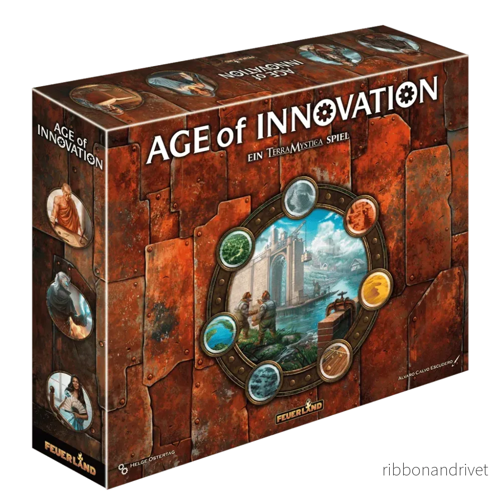 Age of Innovation – Första Expansionen till Arche Nova med Sötvattensdjur och Akvarier Age of Innovation – Första Expansionen till Arche Nova med Sötvattensdjur och Akvarier