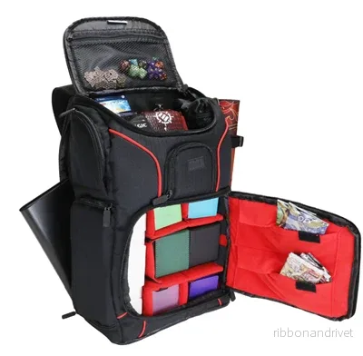 USA Gear Magic the Gathering Ryggsäck med Anpassningsbart Inre (Röd) USA Gear Magic the Gathering Ryggsäck med Anpassningsbart Inre (Röd)