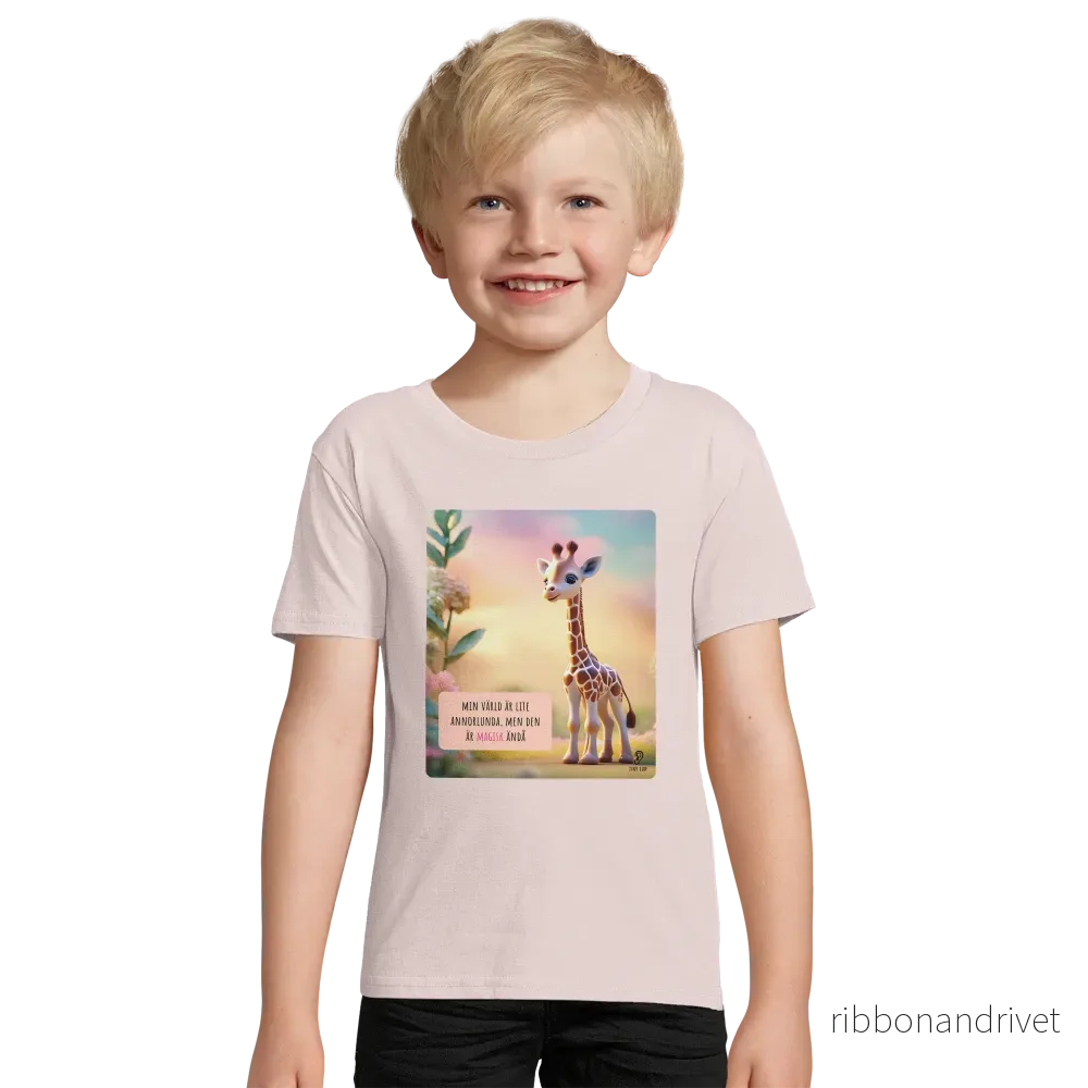 ECO Friendly T-shirt - Min värld är lite annorlunda, men den är magisk ändå - Bild 3