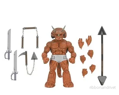 Teenage Mutant Ninja Turtles - Triceraton Gladiator 7" Figur - Bild 2