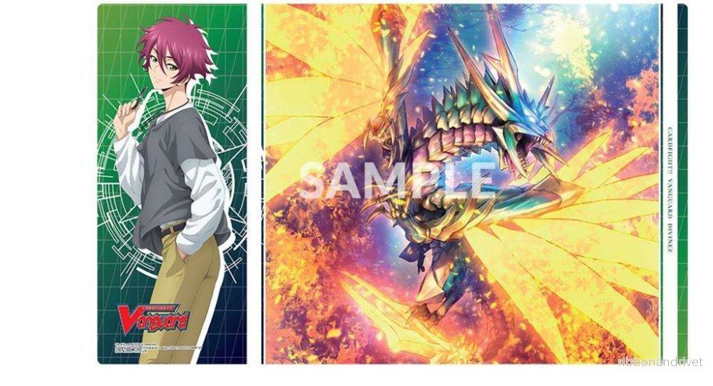 Bushi Supplies – Gummi Spelmatta Vol. 4 CARDFIGHT!! VANGUARD Divinez Design B: ”Kuon & Levidras Empir”
