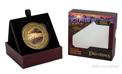 The Lord Of The Rings - Samlarmynt Deluxe med displayställ - The Fellowship - Bild 2