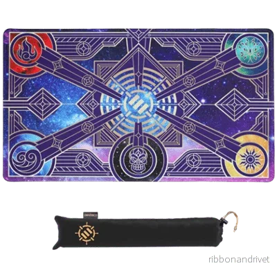 ENHANCE Spelkort Matta TCG med Sticksade Kanter (Stjärnor) ENHANCE Spelkort Matta TCG med Sticksade Kanter (Stjärnor)