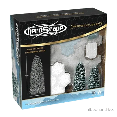 Heroscape Terrängutvidgning Snöfälten i Valhalla Heroscape Terrängutvidgning Snöfälten i Valhalla
