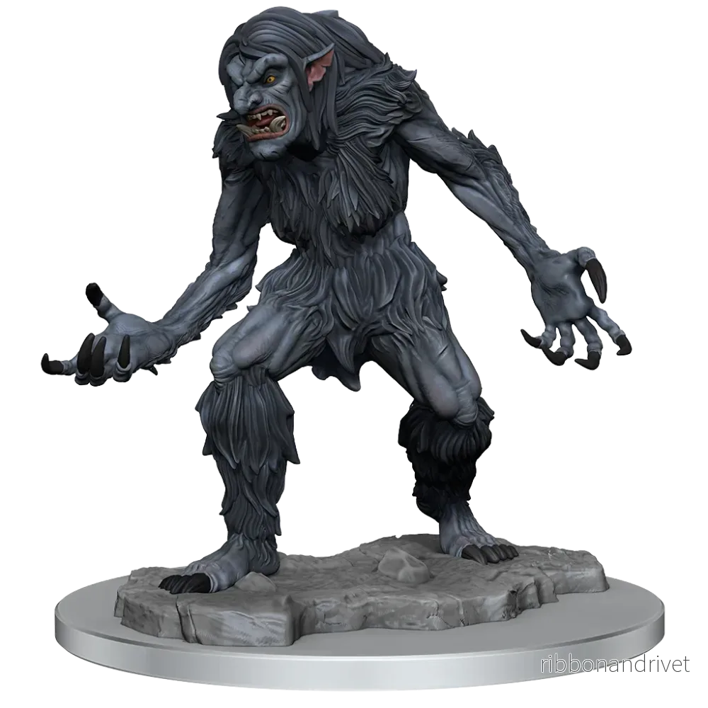 D&D Nolzur's Marvelous Miniatures: Ice Troll Female