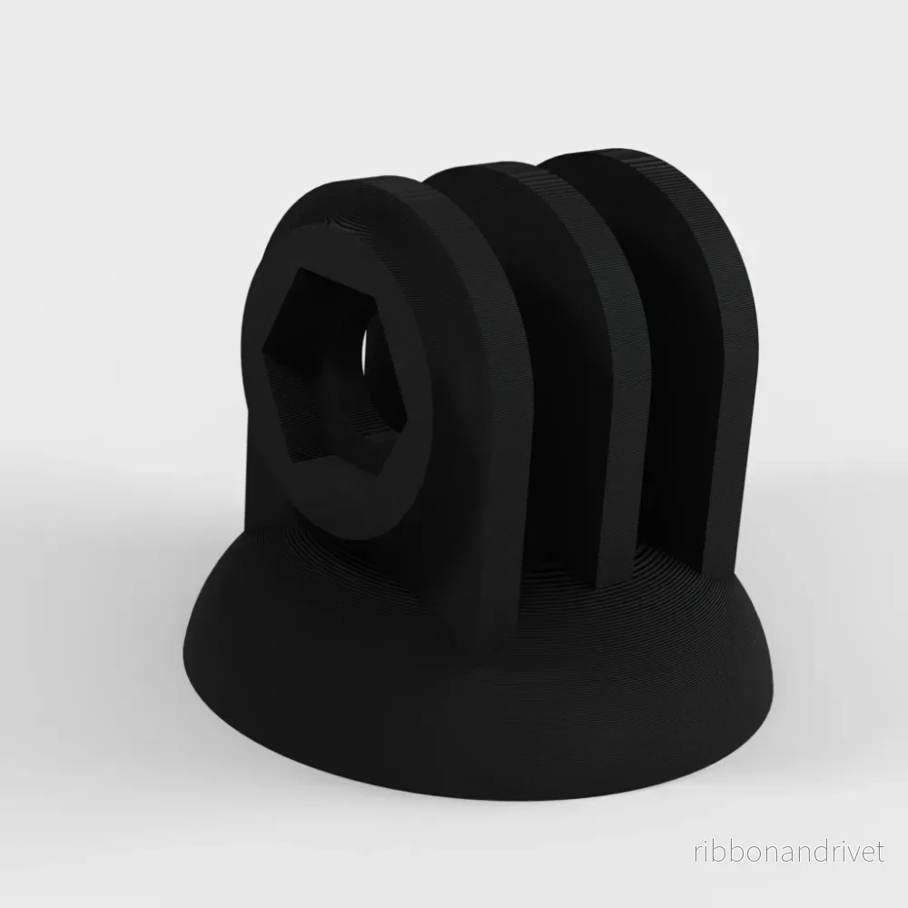 GoPro Mount till 1/4" Adapter för stativfäste