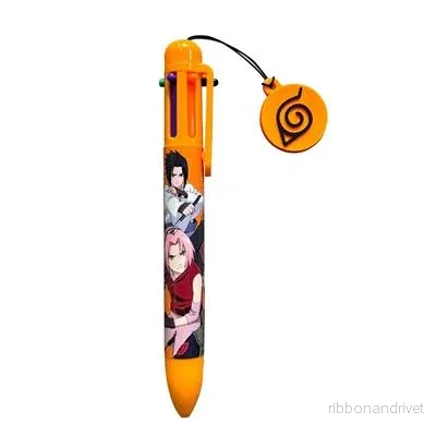 Naurto Multi-Colour Pen - Färgpenna med Karaktärer - Bild 2