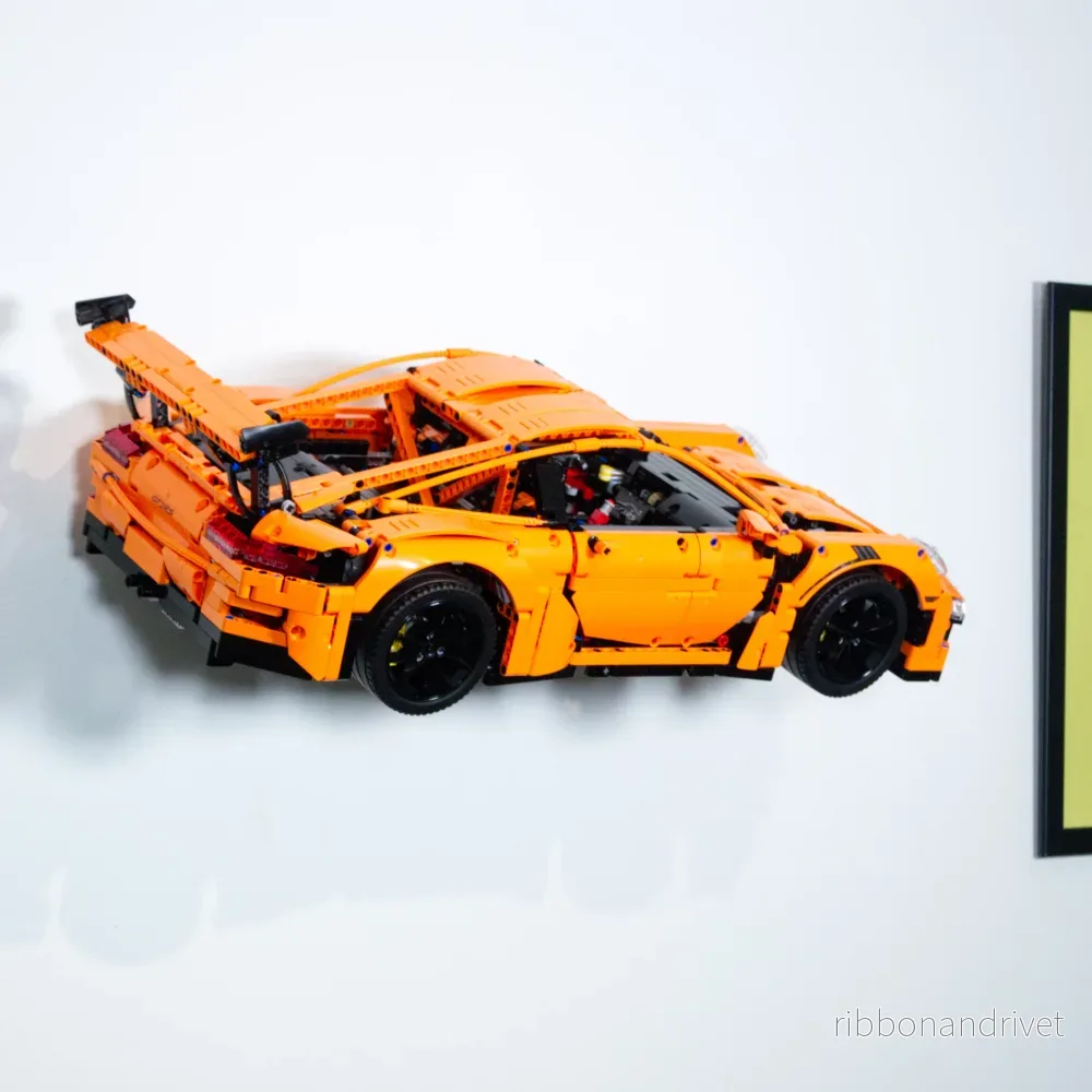 Väggfäste för Technic Porsche 911 GT3 RS - Bild 3