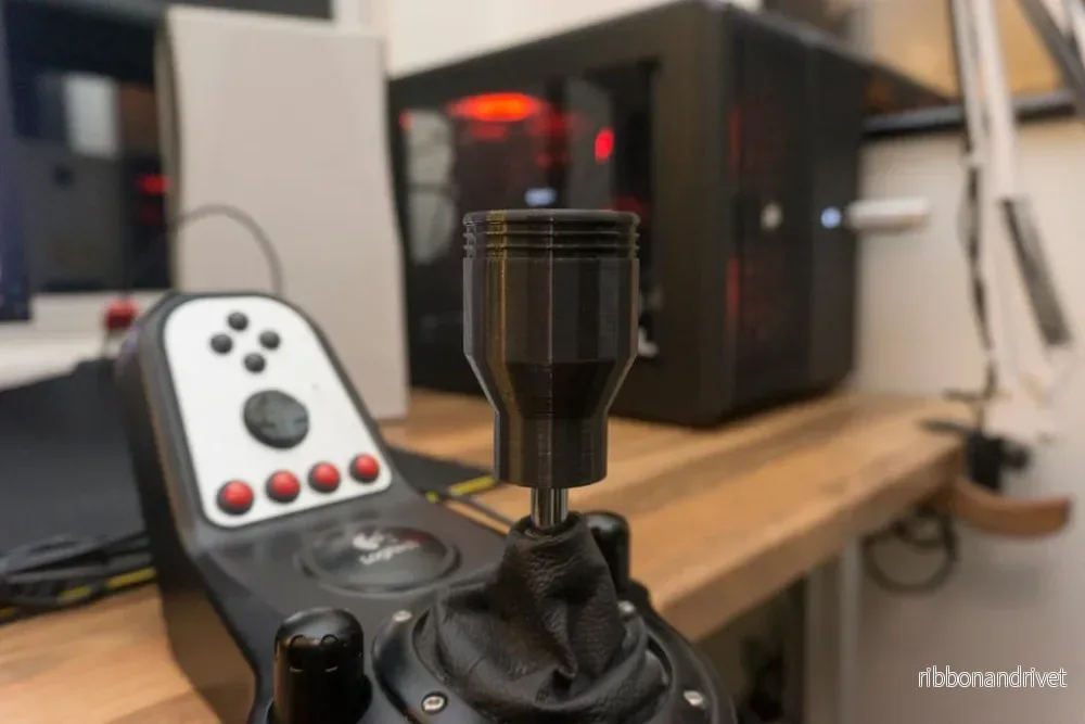 Förbättrad växelknopp för Logitech G27/G25 - Bild 2