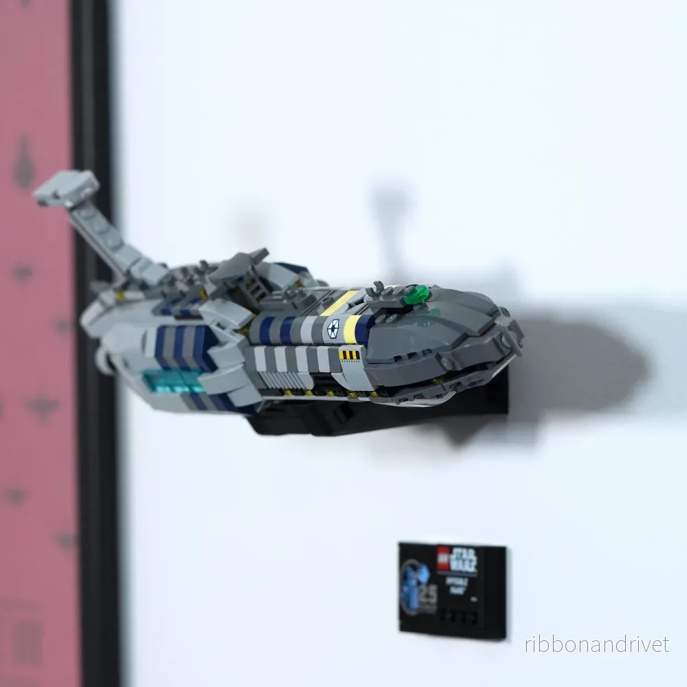 Väggfäste för Star Wars Midi Scale Set