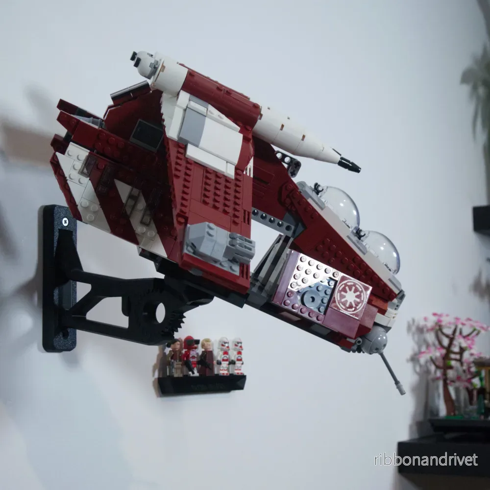 Väggfäste för Coruscant Guard Gunship 75354 - Bild 2
