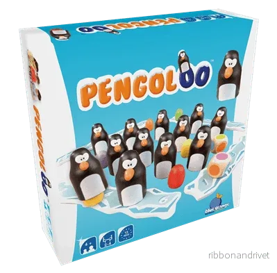 Pengoloo - Minnesspel med Träpingviner - Bild 2