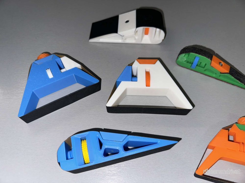Slipblockset med sandpappersåtdragning