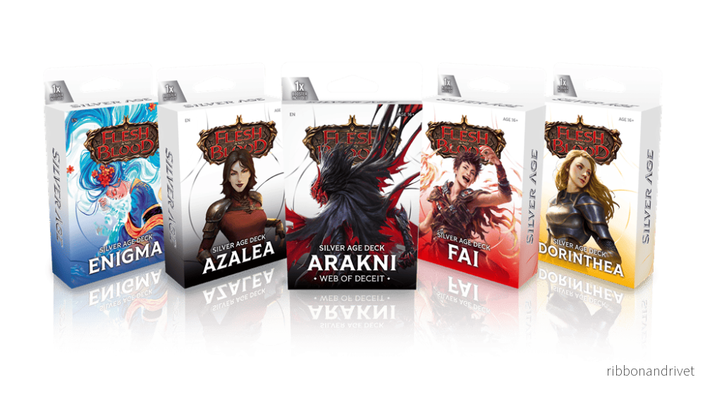 Flesh & Blood TCG – Silver Age: Chapter 2 Deck Display (10 lekar) – EN Flesh & Blood TCG – Silver Age: Chapter 2 Deck Display (10 lekar) – EN