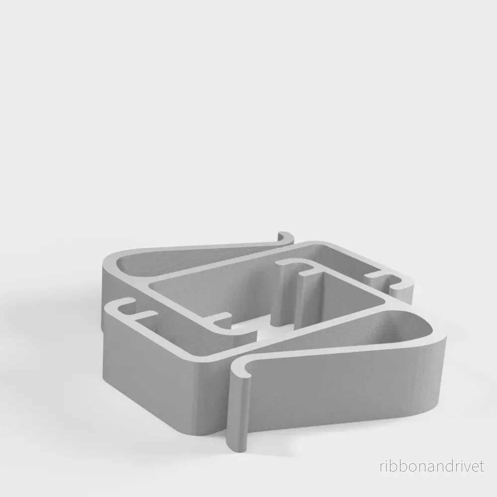 Kabelklämmor för 40 mm extrudering (2 st.) - Bild 3