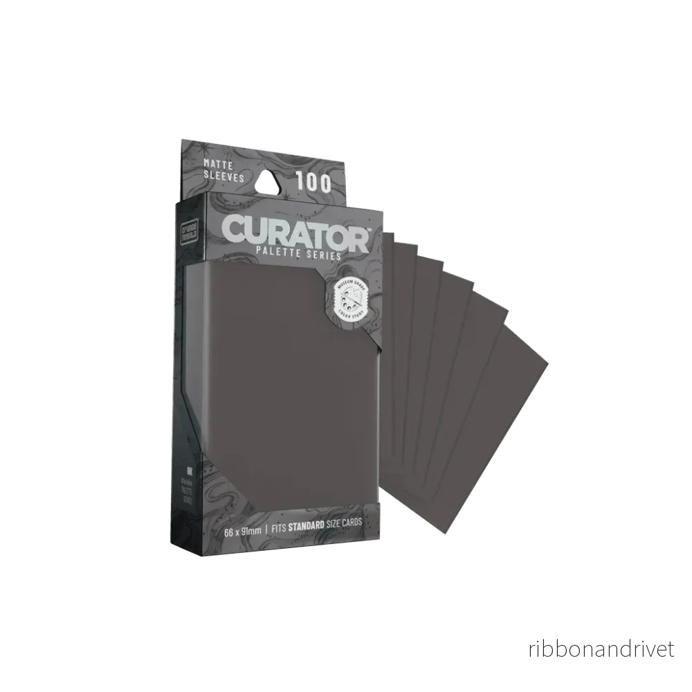 Curator Sleeves: Palette Series: ink Curator Sleeves: Palette Series: ink