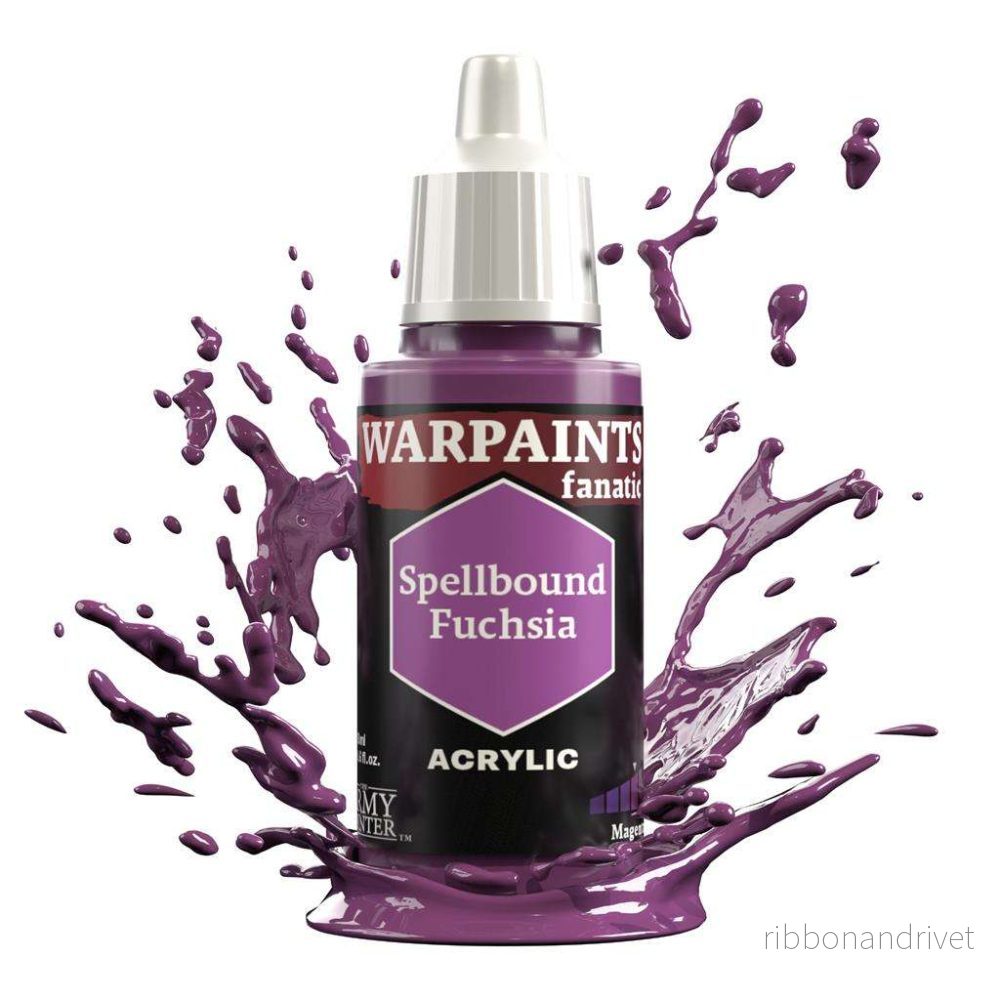 The Army Painter Warpaints Fanatic: Spellbound Fuchsia The Army Painter Warpaints Fanatic: Spellbound Fuchsia