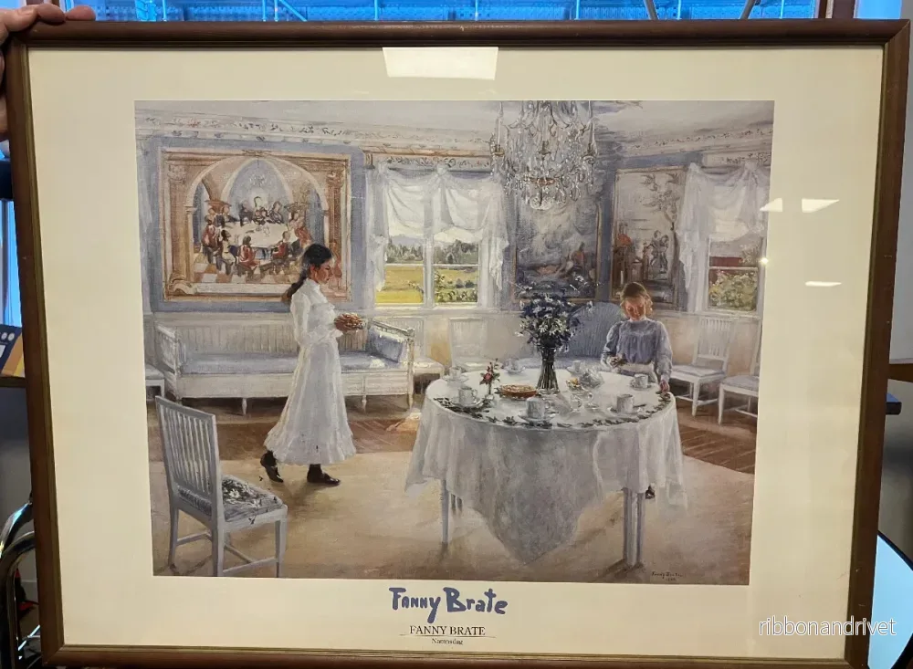 Namnsdags – affisch av Fanny Brate Namnsdags – affisch av Fanny Brate