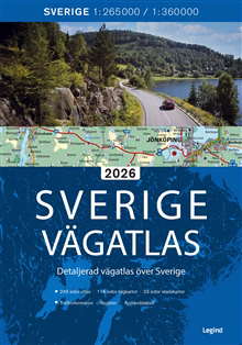 Sverige vägatlas 2026 Sverige vägatlas 2026