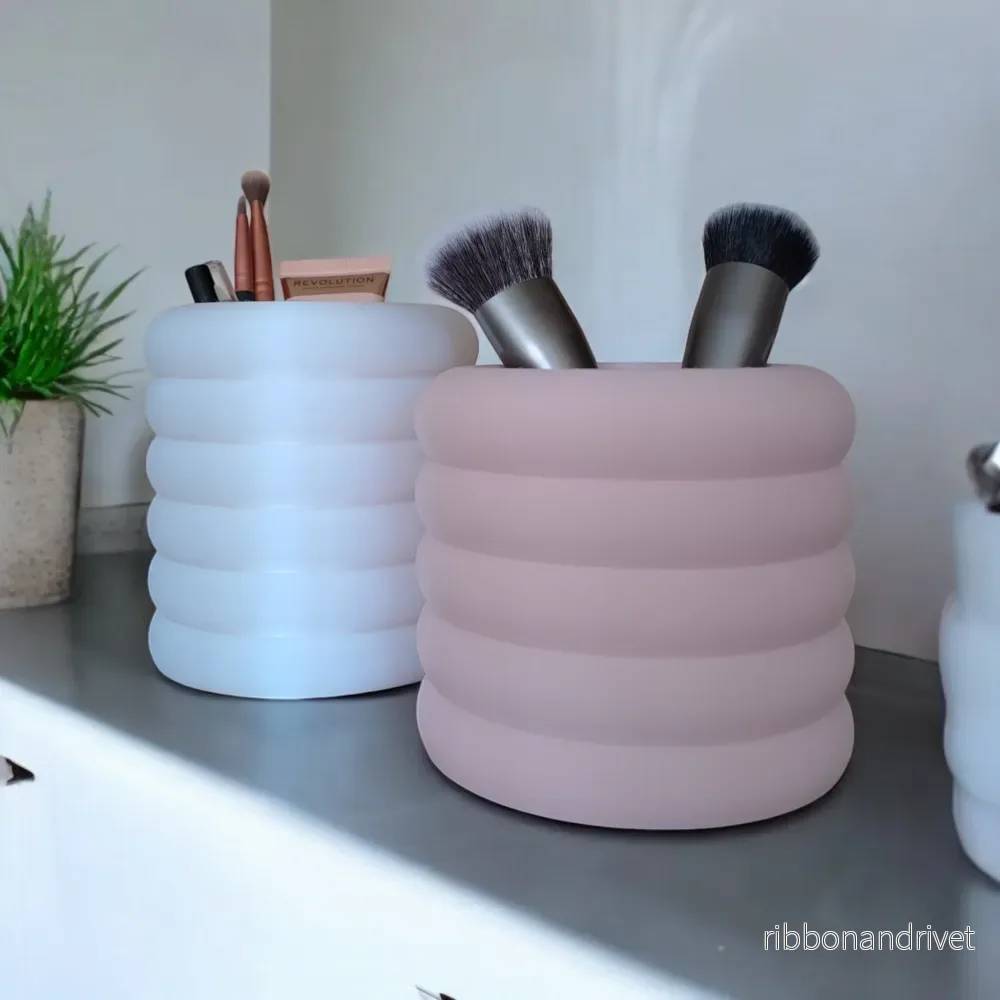 Tvådelat Makeup-organiserset för skrivbordet - Bild 3