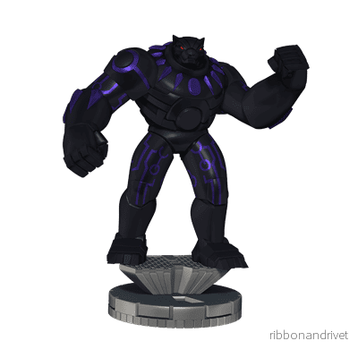 Marvel HeroClix Iconix: Wakanda Hulkbuster - Bild 2