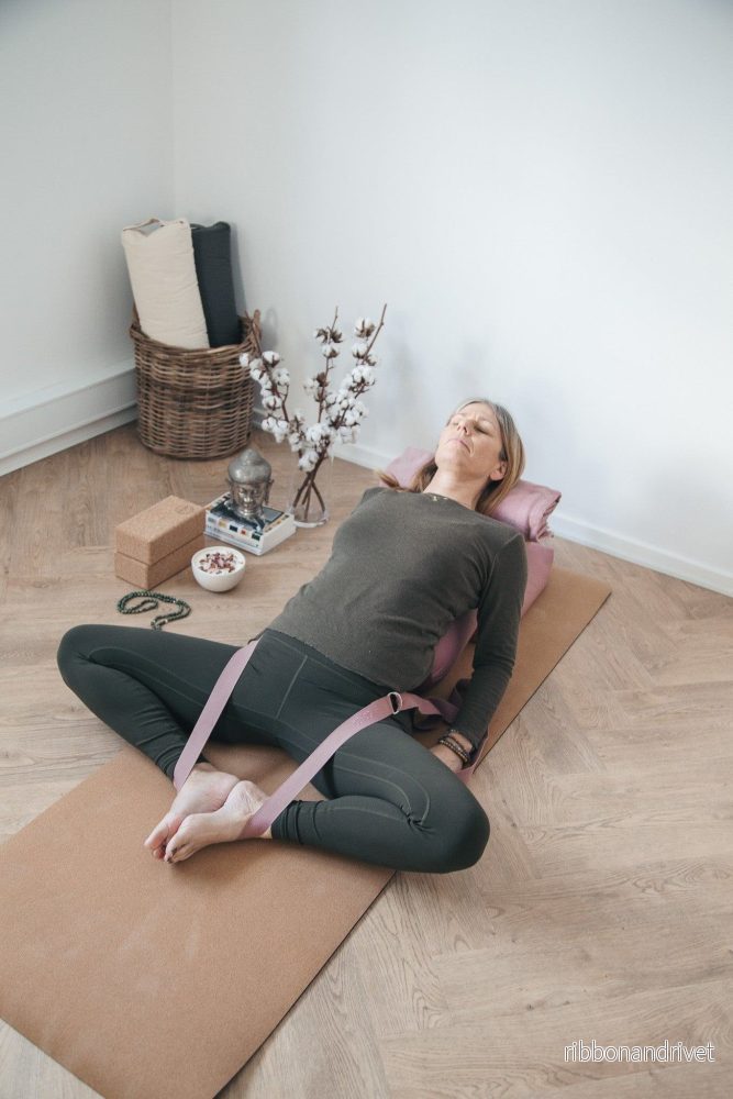 Calm Yoga Studio strap 280 cm - Rose - Bild 2