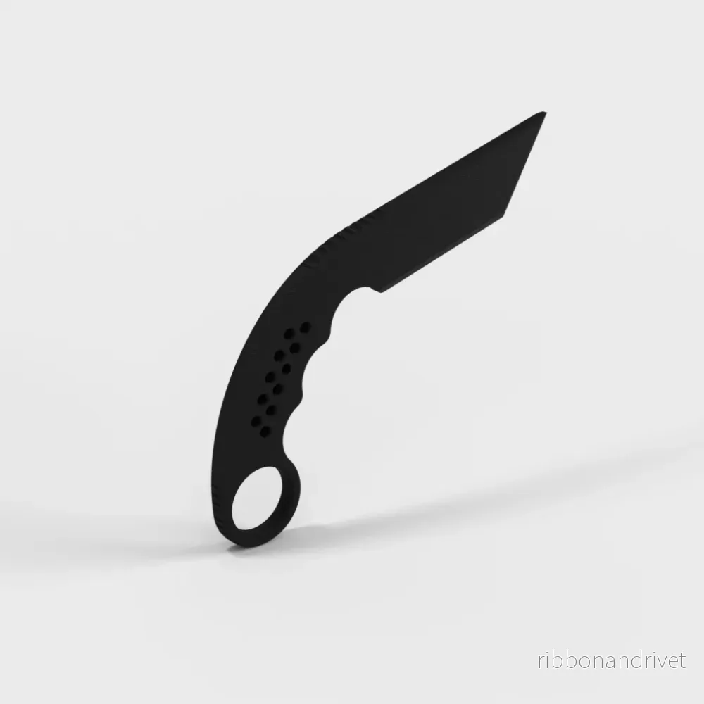 Karambit träningskniv för kampsport och cosplay - Bild 2