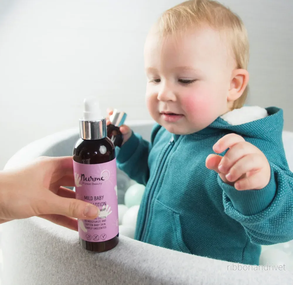 Mild Baby Body Lotion 150 ml – för känslig hud - Bild 3