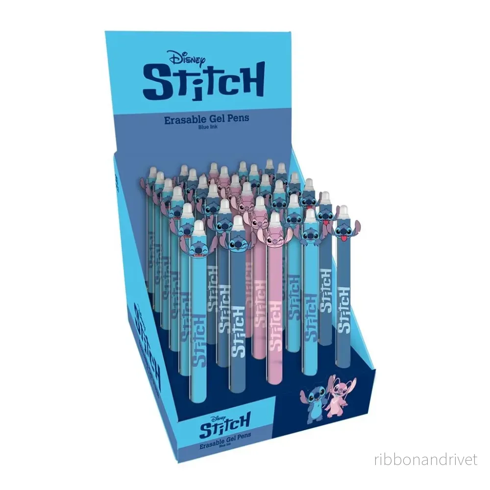 LILO & STITCH (CORE BLUE) ERASABLE INK GEL PENS CDU X30 LILO & STITCH (CORE BLUE) ERASABLE INK GEL PENS CDU X30