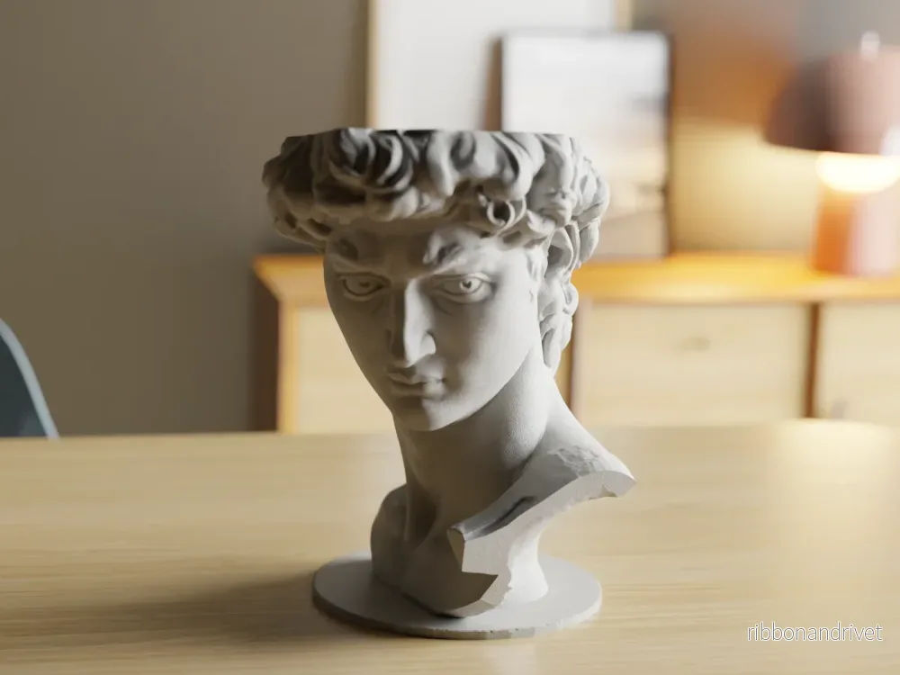 David by Michelangelo Vase - Bild 3