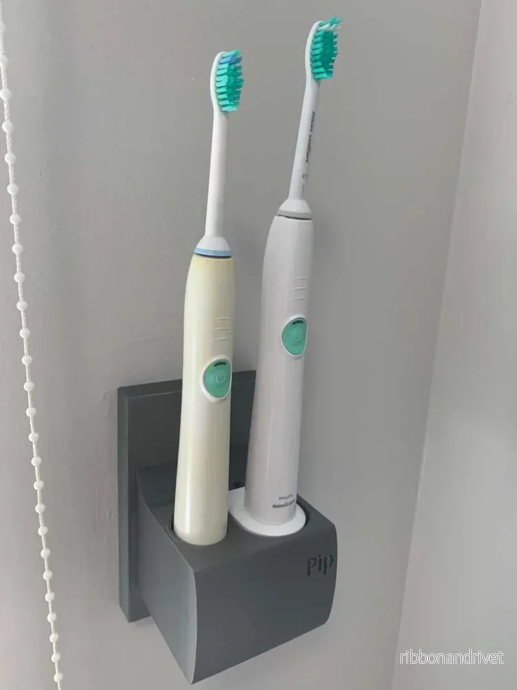Philips Sonicare tandborstehållare med integrerad kabelhantering