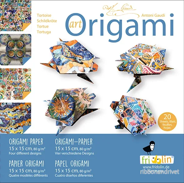 Art Origami – Gaudi Sköldpaddor Art Origami – Gaudi Sköldpaddor