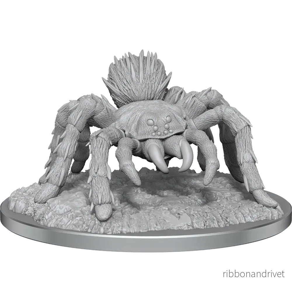 WizKids Deep Cuts Omålade Miniatyrer: Gigantisk Spindel