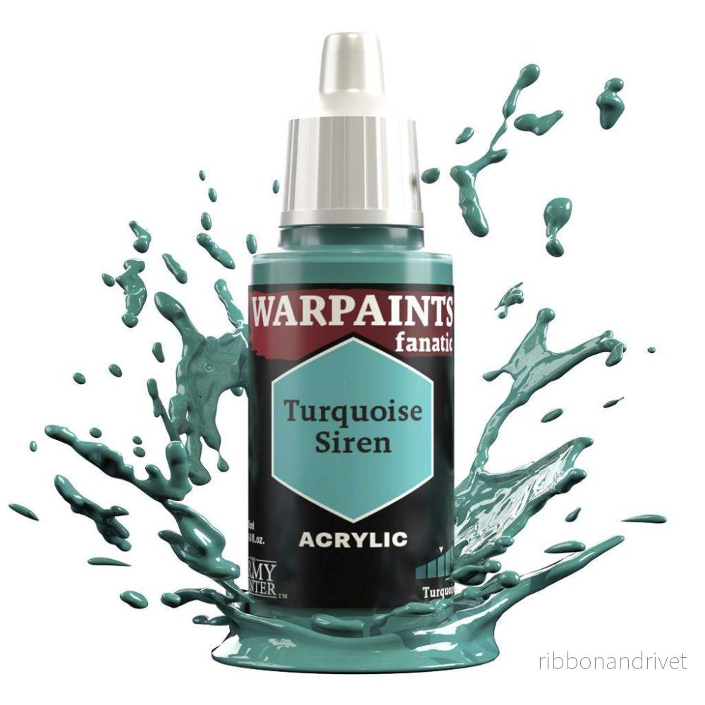 The Army Painter – Warpaints Fanatic: Turquoise Siren The Army Painter – Warpaints Fanatic: Turquoise Siren