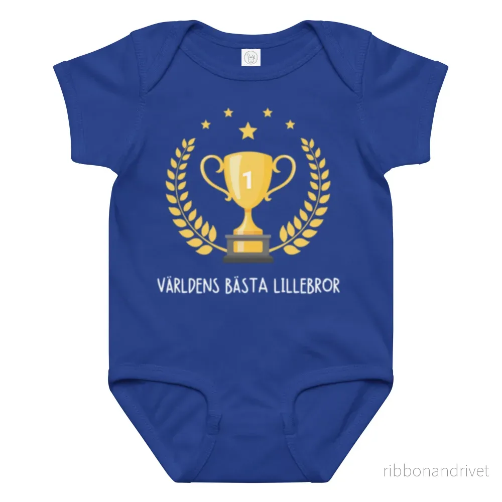 Världens Bästa Lillebror Body - Trophy