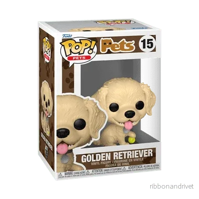 Funko POP Husdjur: Husdjur S3 – Golden Retriever