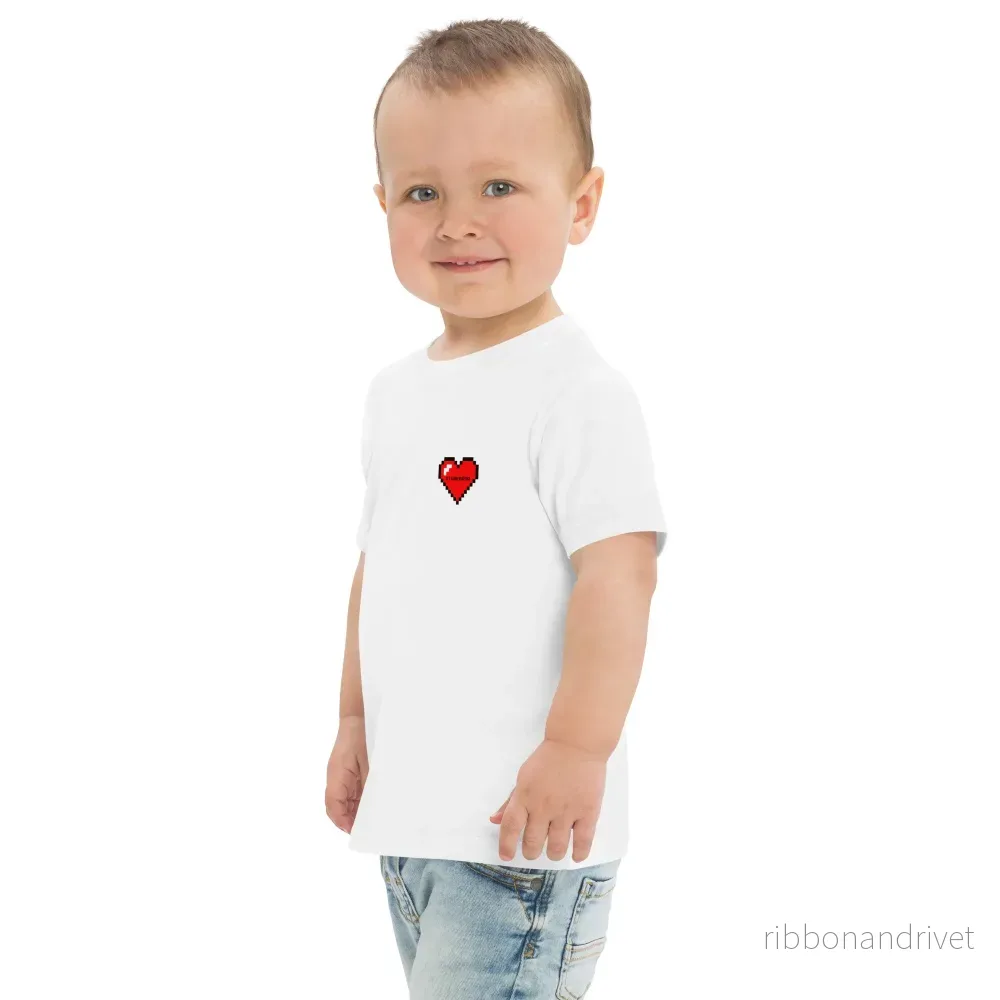 Storebror T-shirt - Pixel Heart - Bild 3