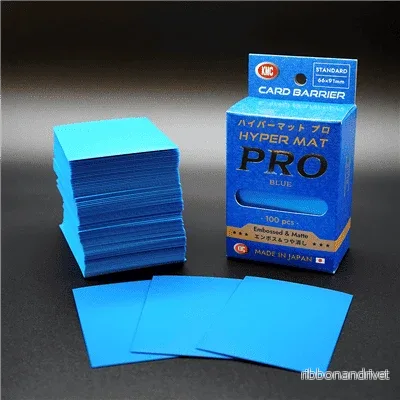 KMC Standard Sleeves – Hyper MAT PRO Blå (100 Sleeves) KMC Standard Sleeves – Hyper MAT PRO Blå (100 Sleeves)