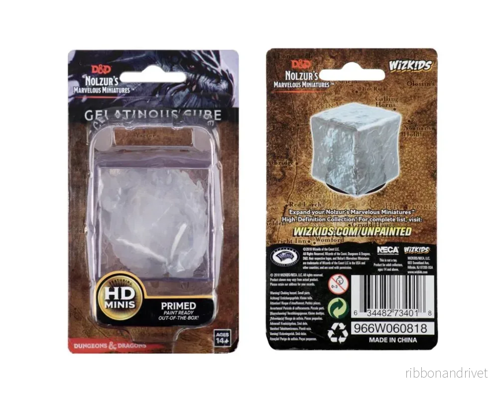 D&D Nolzur’s Marvelous Miniatures: Gelatonus Cube