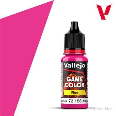 Vallejo Game Color Fluo – Fluorescent Magenta Vallejo Game Color Fluo – Fluorescent Magenta