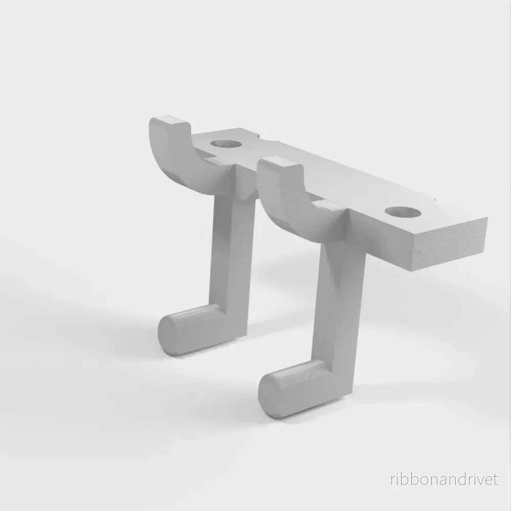 Uppdaterad Ikea SKÅDIS METAL boxadapter för vanlig perforerad plåt - Bild 2