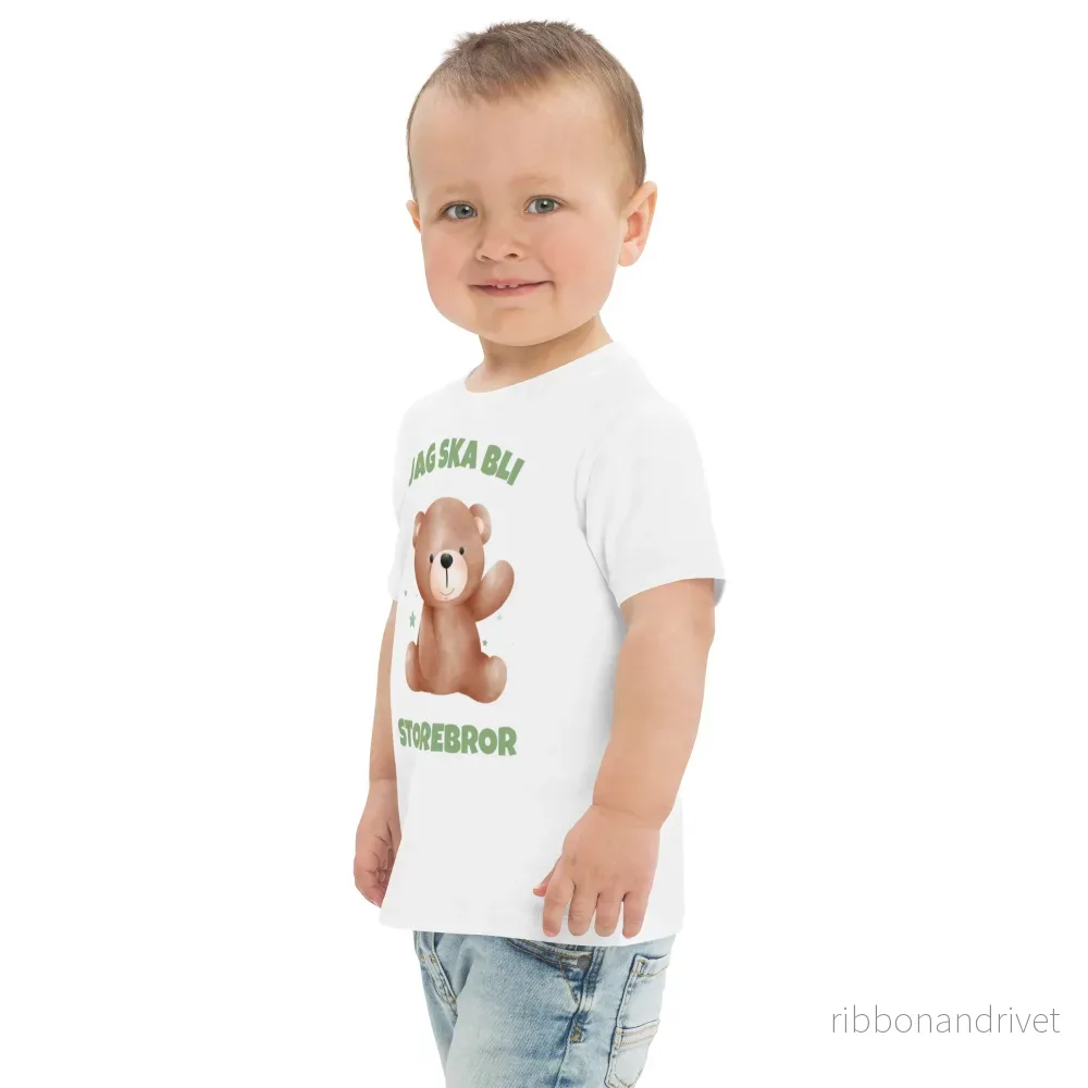 Jag ska bli storebror T-shirt - Nalle - Bild 3