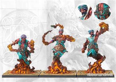 Efreet Flamecasters och Sword Dancers – Conquest: Sorcerer Kings Efreet Flamecasters och Sword Dancers – Conquest: Sorcerer Kings