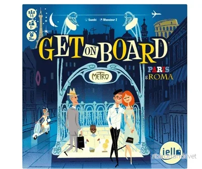 Get on Board: Paris & Roma - Brädspel